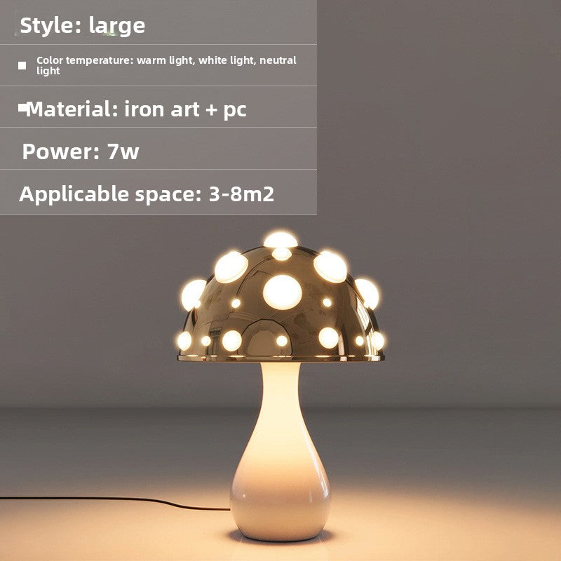 Mushroom Shape Dimmable Table Lamp