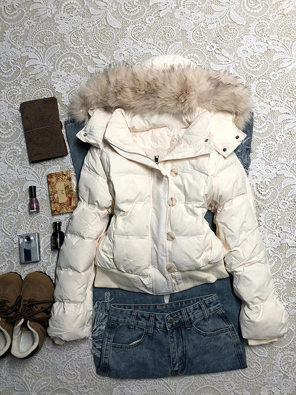 Womens Plush Cotton Jacket