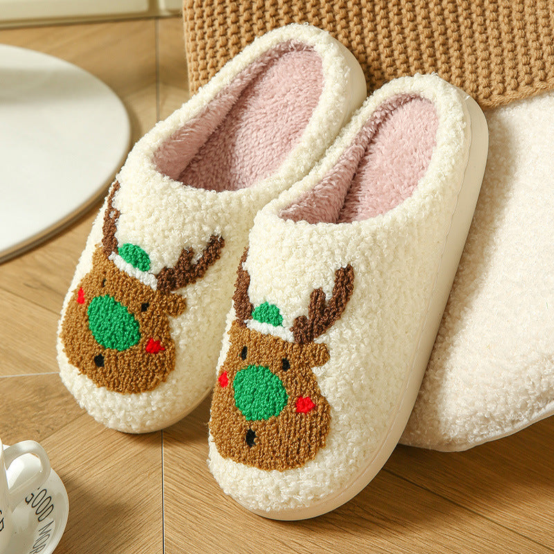 CuddleHeart Plush Slippers