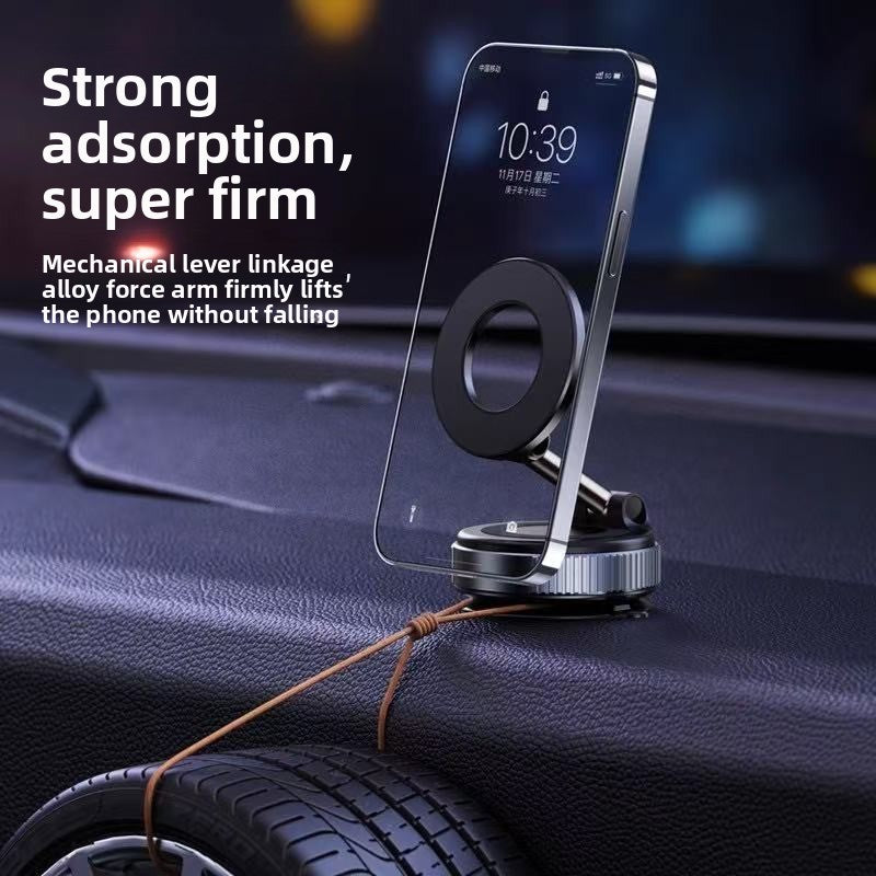Adjustable Magnetic Phone Mount with Suction Base