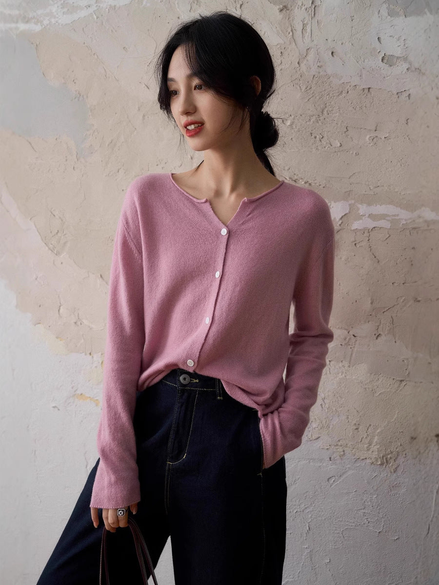 Knit cardigan