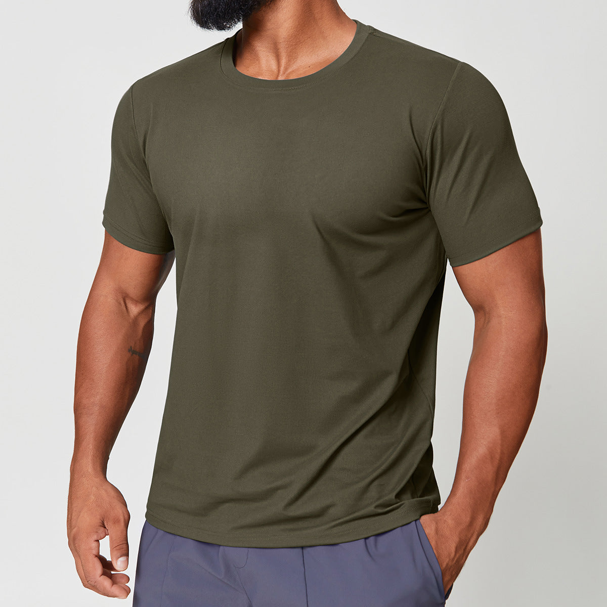 Mens Quick-Dry Sports T-Shirt – Lightweight, Breathable Comfort