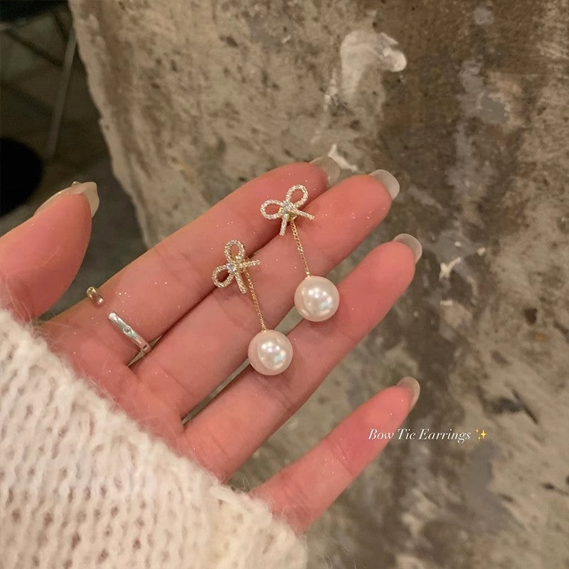 Lirio Charm Bow & Butterfly Earrings