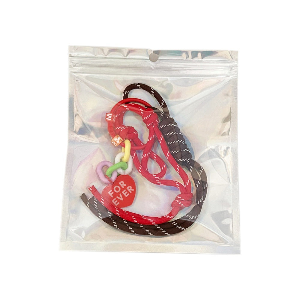 Creative Woven Rope Keychain Pendant charm