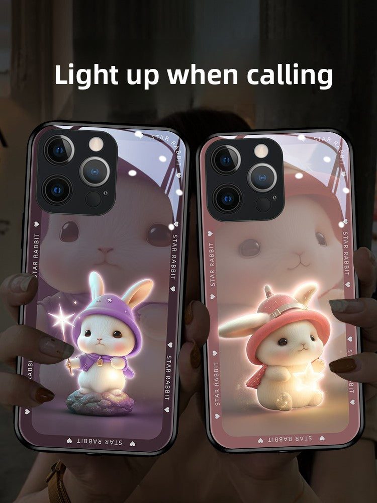 Phone case that lights up when receiving calls