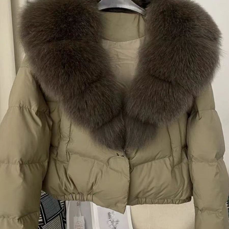 Short Padded Cotton Jacket Women Winter Warm