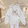 Fleece-lined and thickened sweatshirt