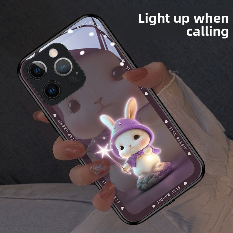 Phone case that lights up when receiving calls