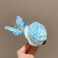 Butterfly Flower hairpin
