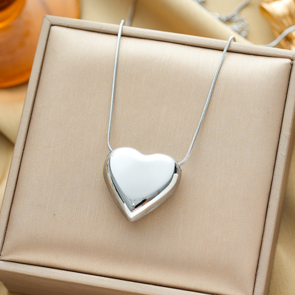 All-titanium steel necklace