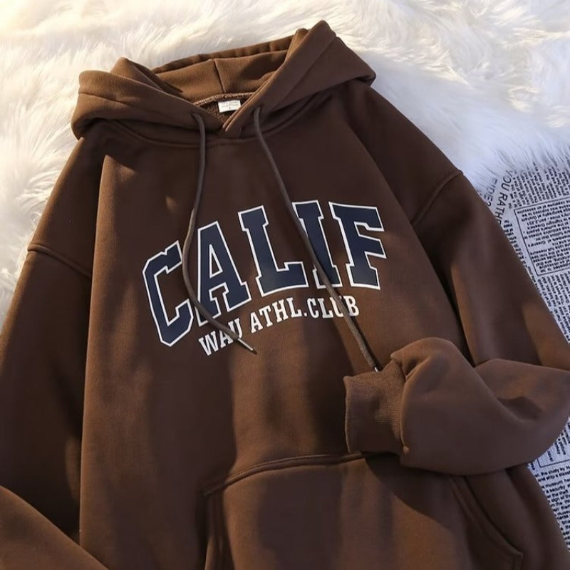 Hooded Fleece Sweatshirt Urban Style