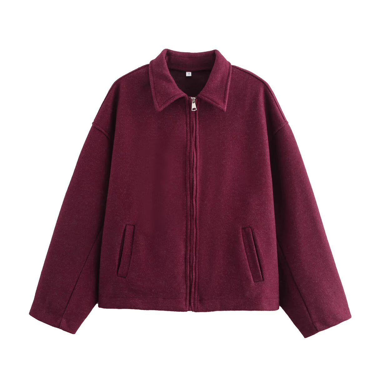 Retro Women's Long Sleeve Loose Fit Jacket