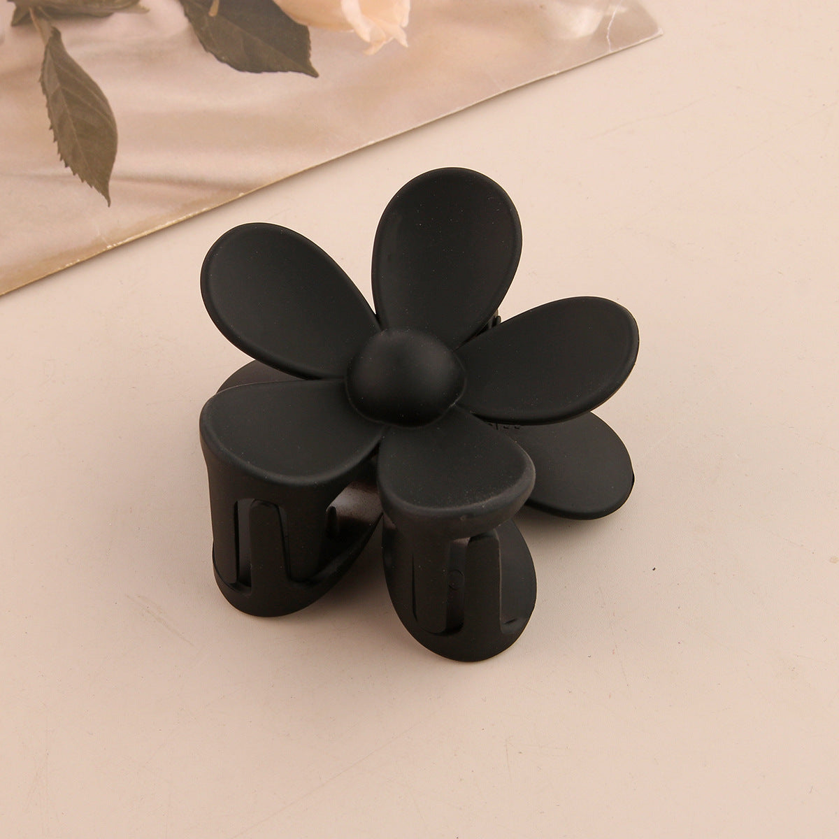 Fashion Flower Hair Clip ABS Grip Claw Clip for Women