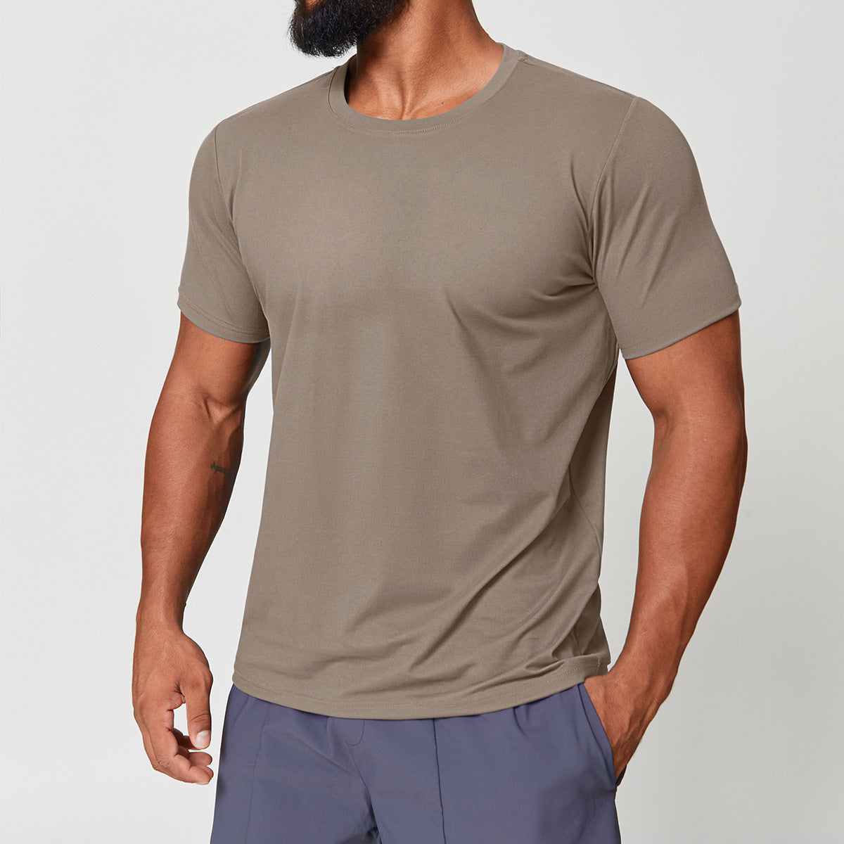 Mens Quick-Dry Sports T-Shirt – Lightweight, Breathable Comfort