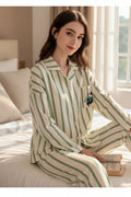 Elegant Relaxed Fit Pajama Set