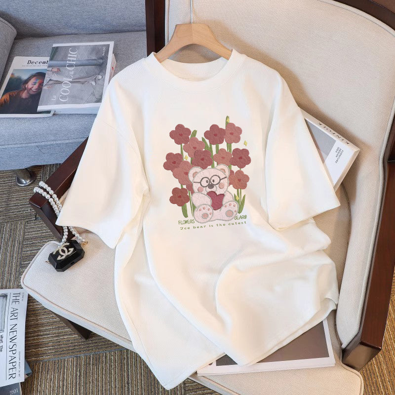 Loose-fit slimming T-shirt (Instagram style)