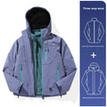 Windproof Waterproof Outdoor Jacket with Removable Fleece Liner