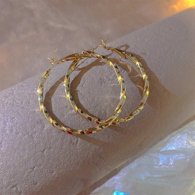 Linea Geometric Metal Earrings