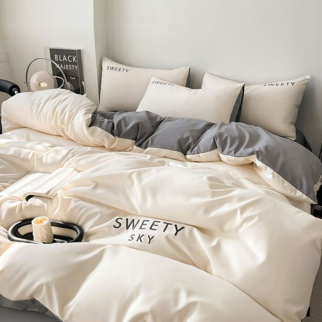 Minimalist Washed Cotton Bedding Set