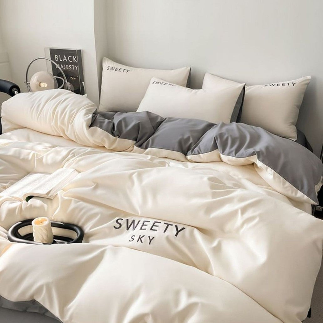 Minimalist Washed Cotton Bedding Set
