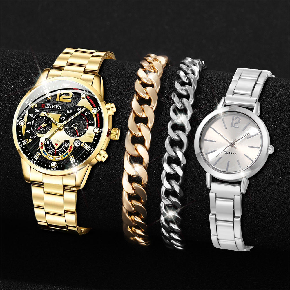 High-quality steel bracelet ladies' watch