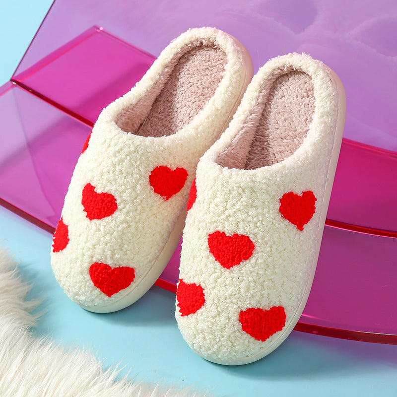 CuddleHeart Plush Slippers