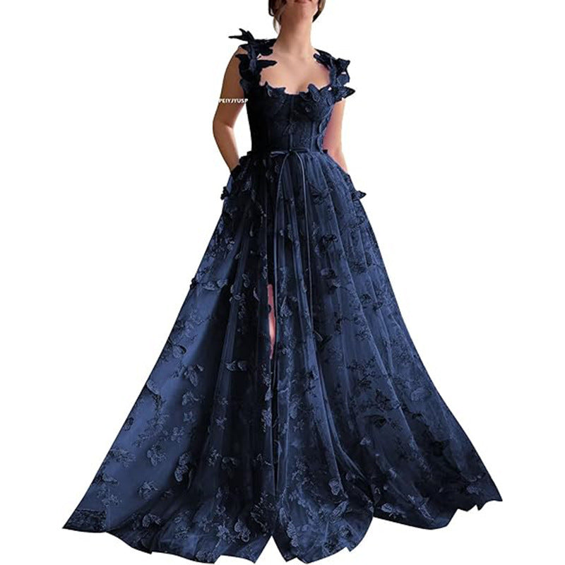 Serenity Lace Long Dress