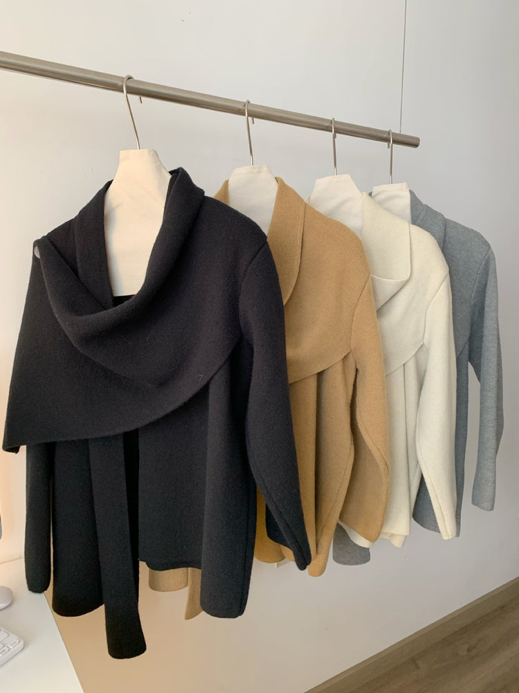 Large shawl cape