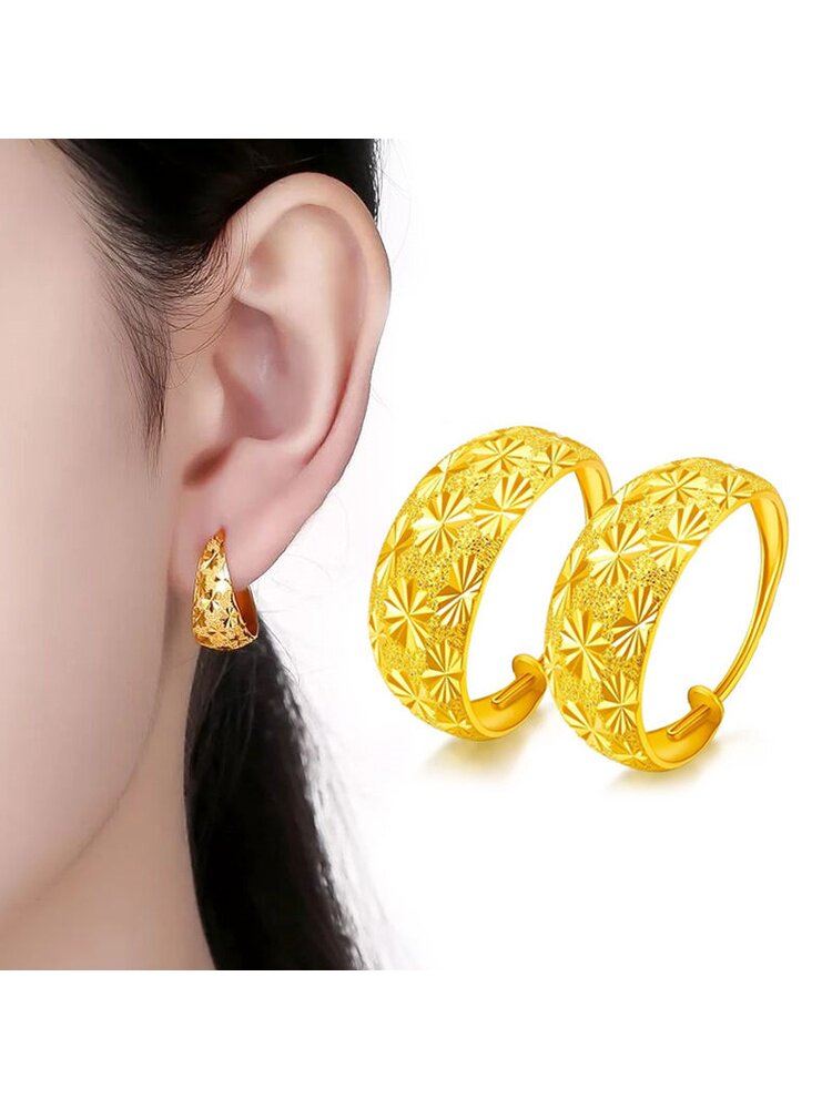 18K Gold Earrings
