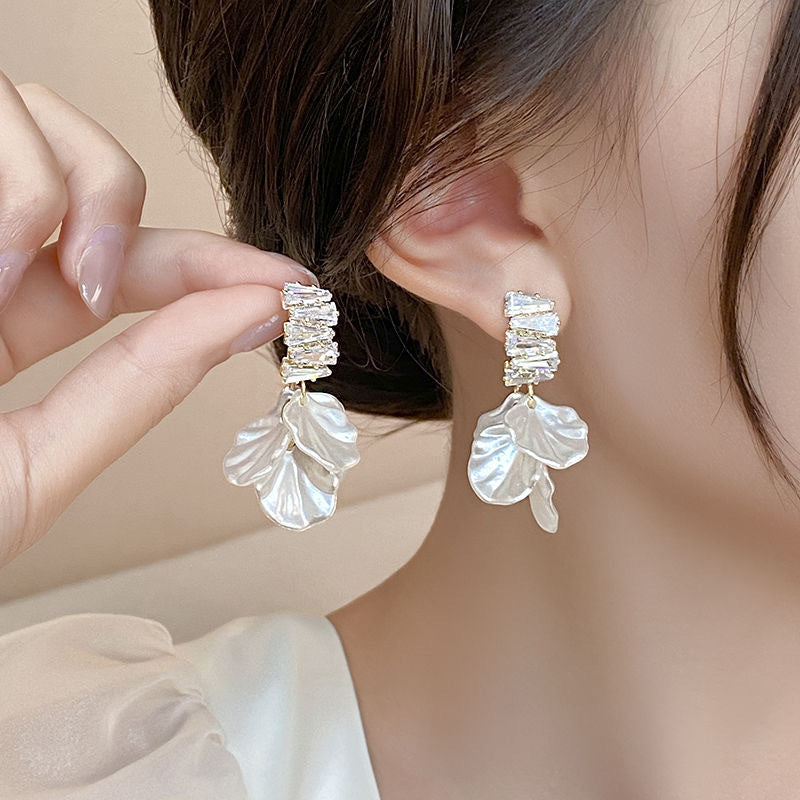 Sparkling Crystal Bell Earrings