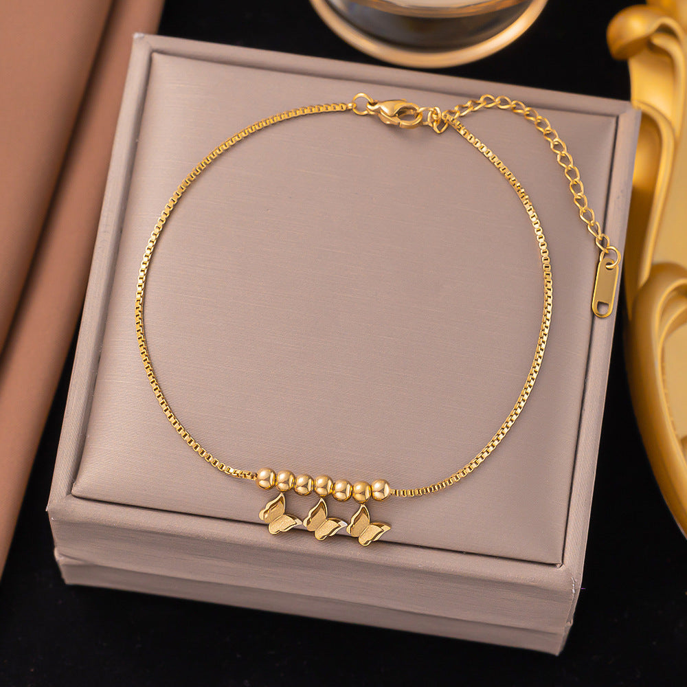 Titanium steel bracelet/Anklets