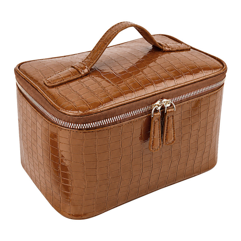 Sablehide Embossed Cosmetic Case