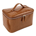Sablehide Embossed Cosmetic Case