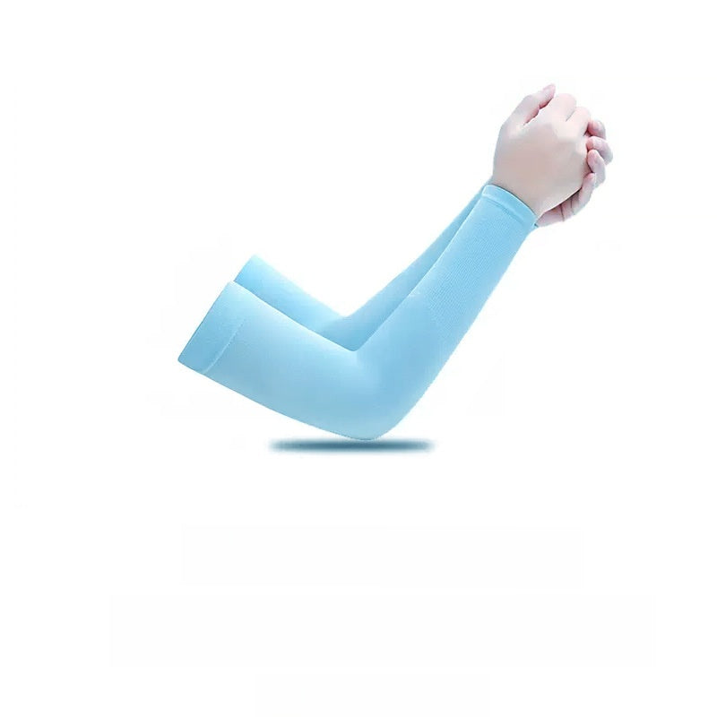 UV-protective ice silk cooling sun protection sleeves