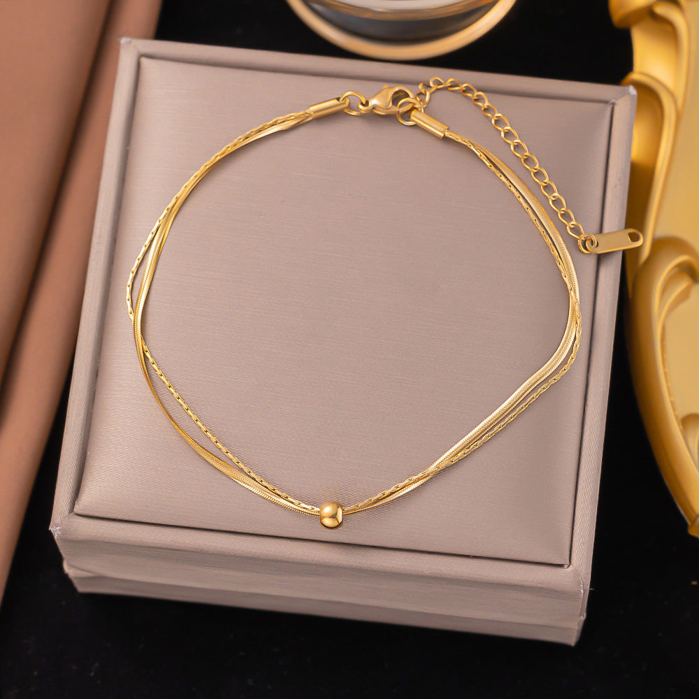 Titanium steel bracelet/Anklets