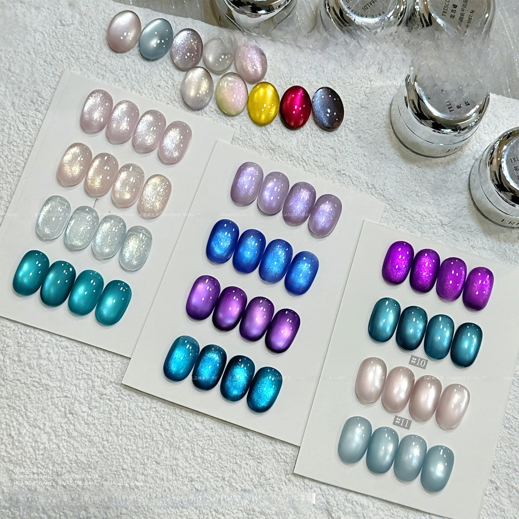 Silver Pot 5g Cat Eye Nail Polish Gel