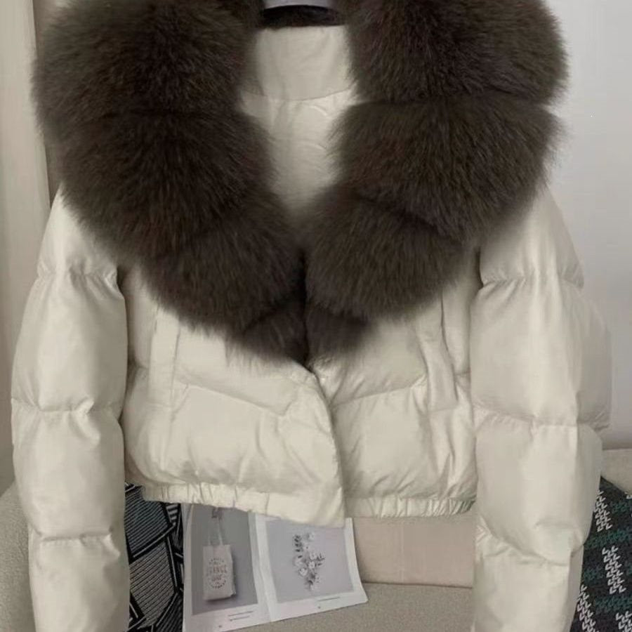 Short Padded Cotton Jacket Women Winter Warm