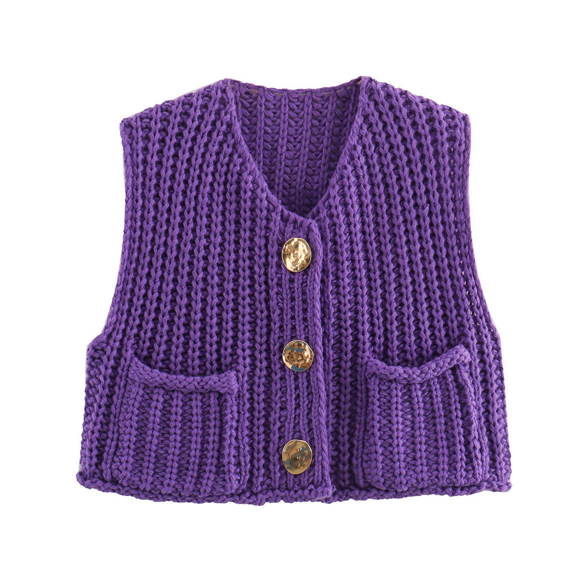 Knitted vest