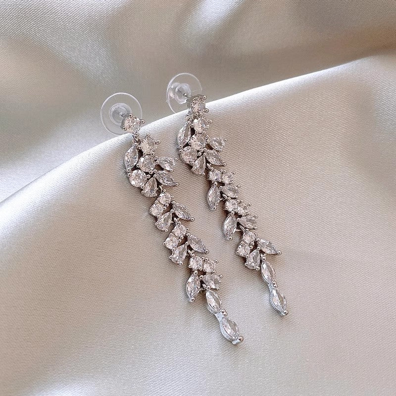 Pearl Geometric Earrings