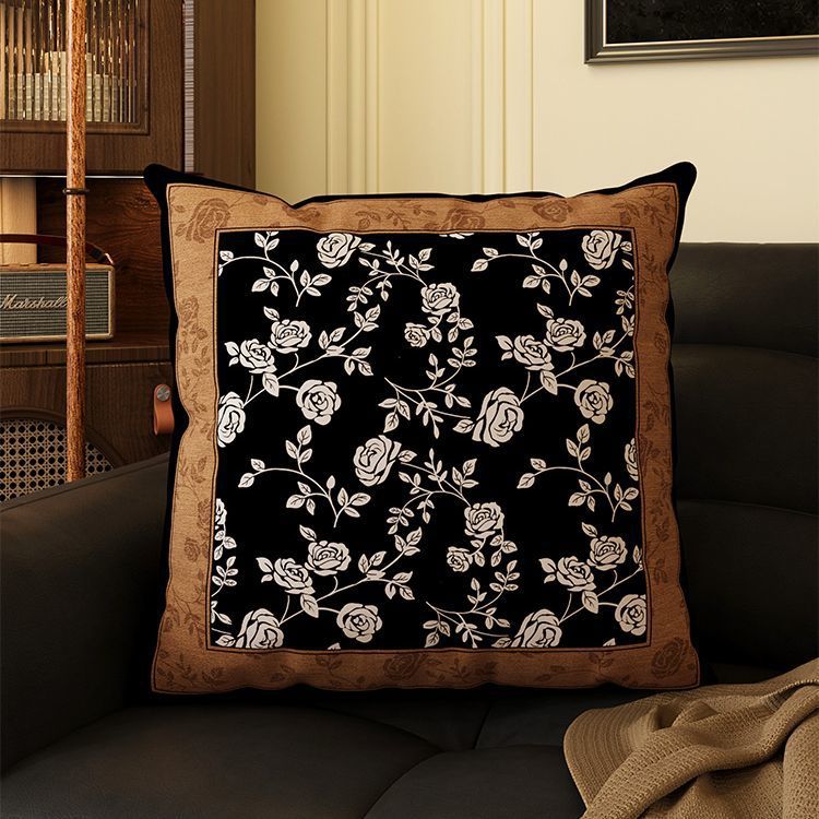Retro Plush Decorative Pillow Cushion