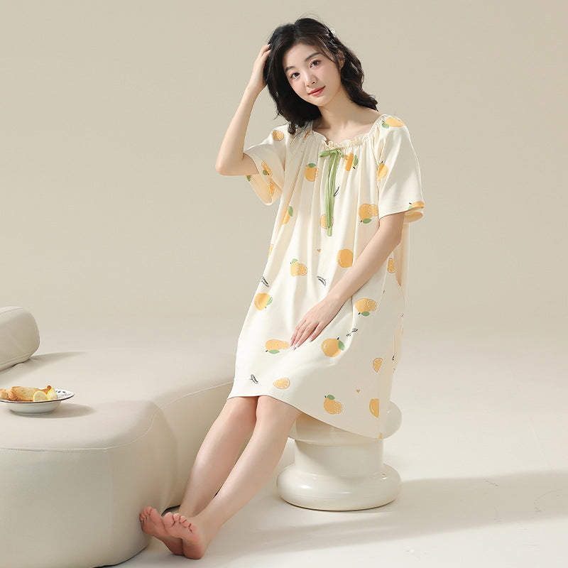 Womens Cotton Nightgown