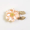 Pearlescent Floral Button Cover