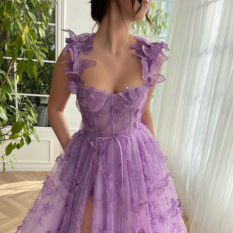 Serenity Lace Long Dress