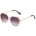 Metal Frame Square Sunglasses