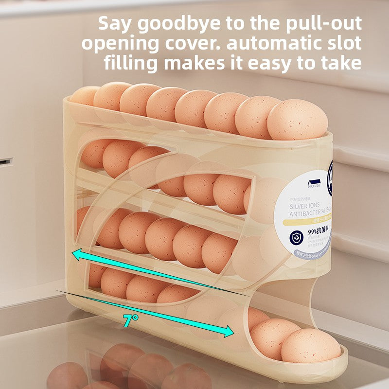 Rolling Egg Storage Box