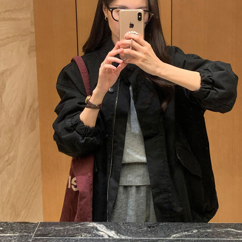 Windbreaker  Half Neck Zipper