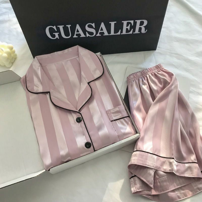 Jacquard Plaid Pajama Set