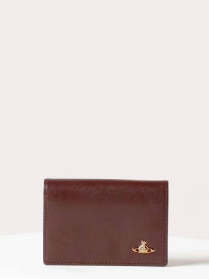 Saturn Leather Card Holder