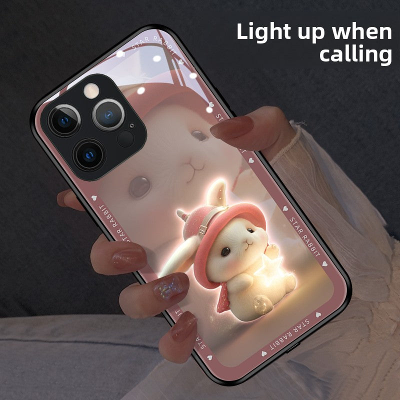 Phone case that lights up when receiving calls