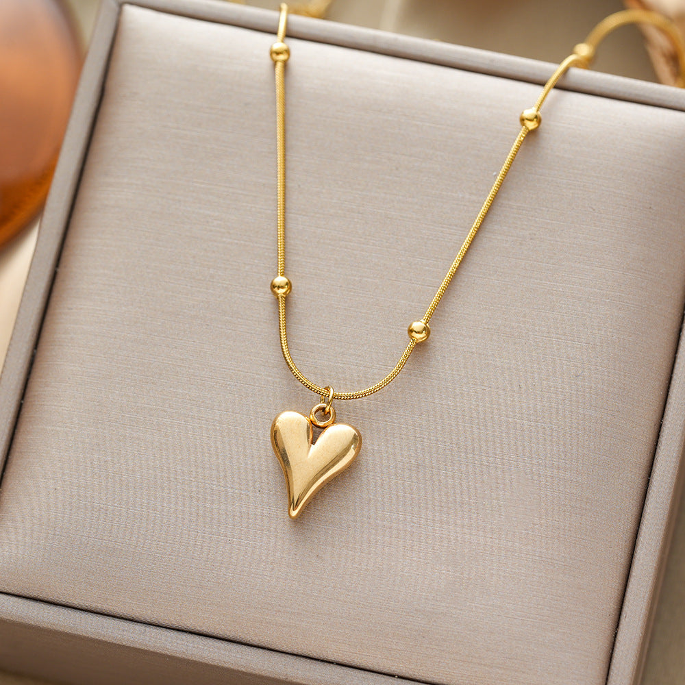 All-titanium steel necklace
